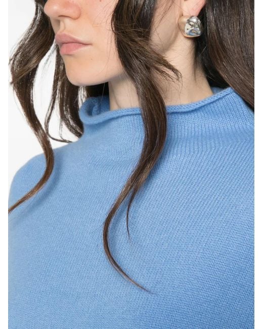 Lisa Yang Blue Sandy Sweater