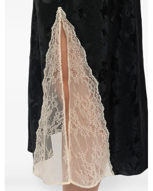 Zadig & Voltaire Black Jayla Silk Skirt