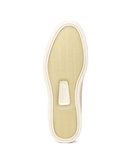 Cole Haan Natural Slip-On Sneakers for men