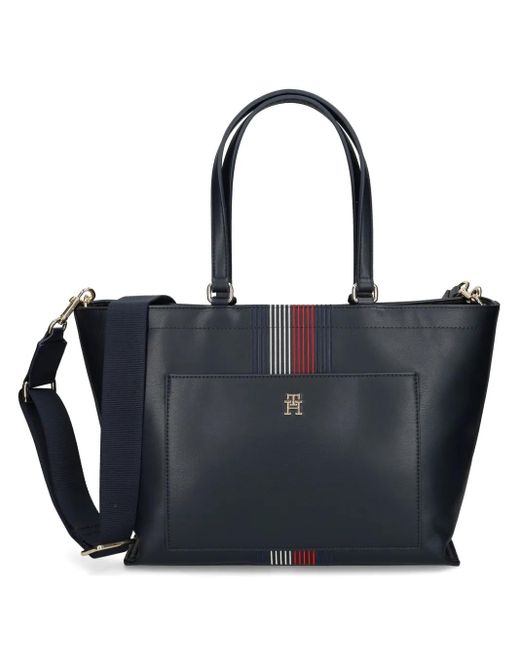 Tommy Hilfiger Blue Logo Tote Bag