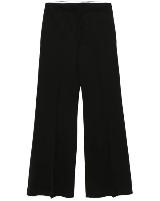 Victoria Beckham Black Kick Trousers