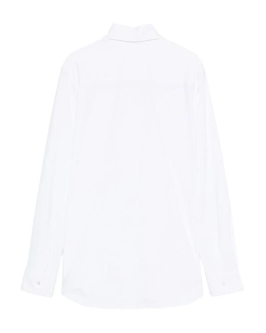 Xacus White Button-Up Shirt