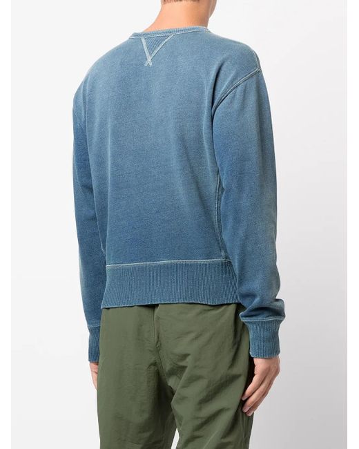 RRL Sweater Van Badstof in het Blue voor heren