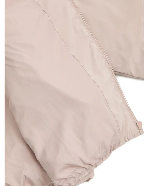 Guess Natural Logo Stripe Puffer Jacket