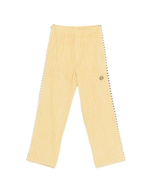 Bode White Pantalon De Jogging Croquet Ground for men