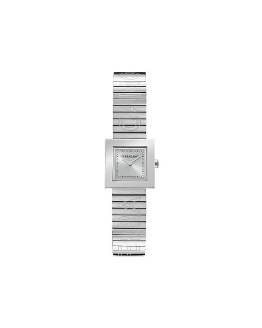 Ferragamo White Ronda 20Mm