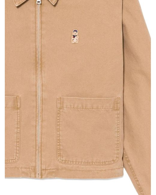 Chocoolate Natural Logo-Embroidered Jacket
