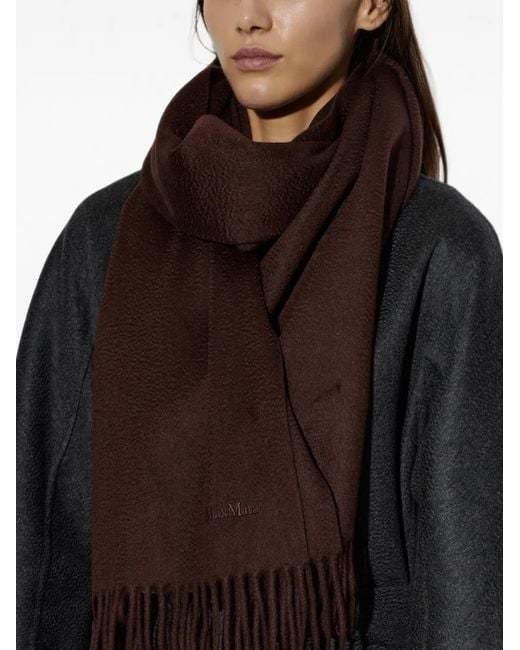 Sciarpa Baci di Max Mara in Brown