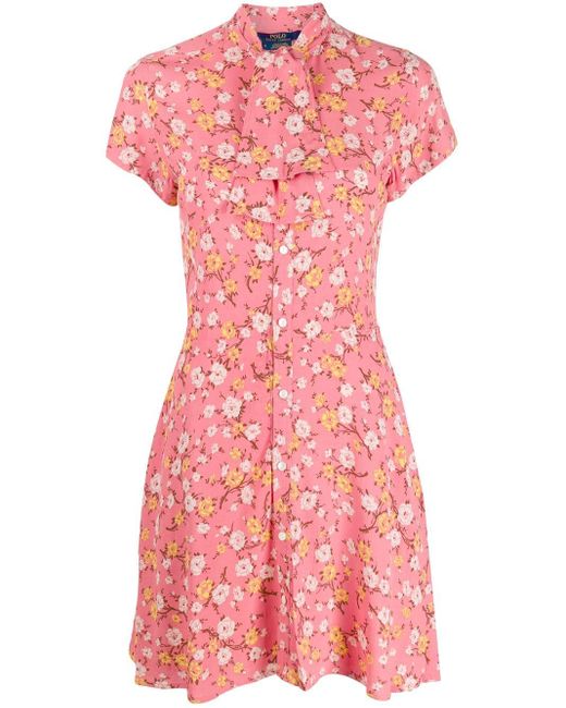 Polo Ralph Lauren Pink Ralph Lauren Floral Dress