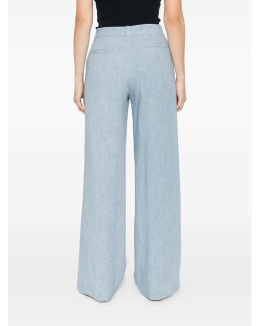 P.A.R.O.S.H. Blue Belt-Loops Trousers