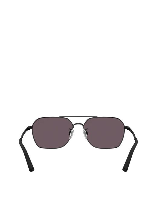 Oliver Peoples Purple Pilot-Frame Sunglasses