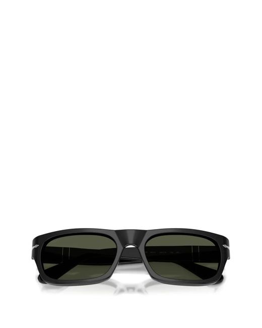 Persol Green Rectangle-Frame Sunglasses