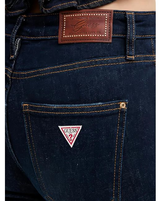 Vaqueros Con Parche Triangular Guess de color Blue