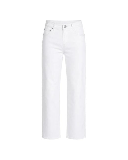Rag & Bone White Harlow Jeans