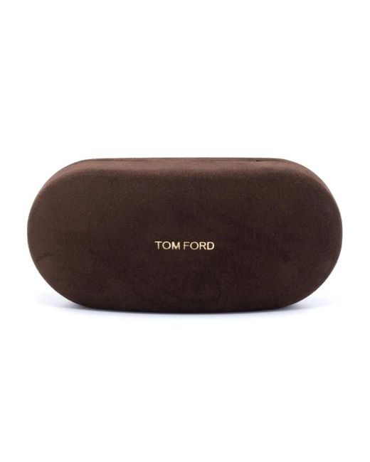 Tom Ford Black Quinn Square-Frame Sunglasses