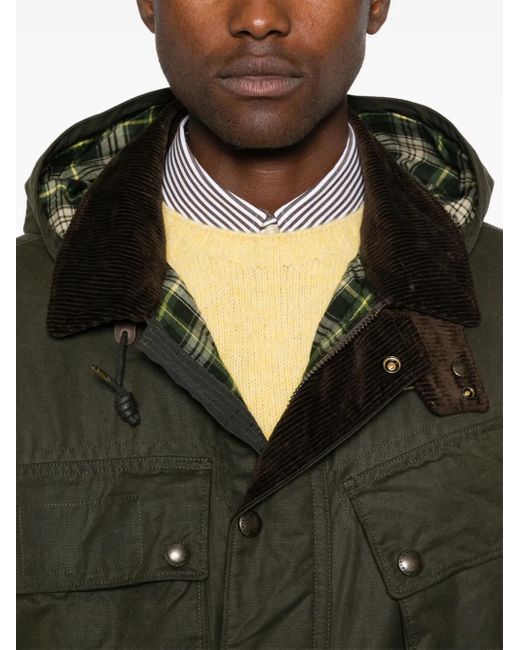 Polo Ralph Lauren Oilcloth Mantel in Green für Herren