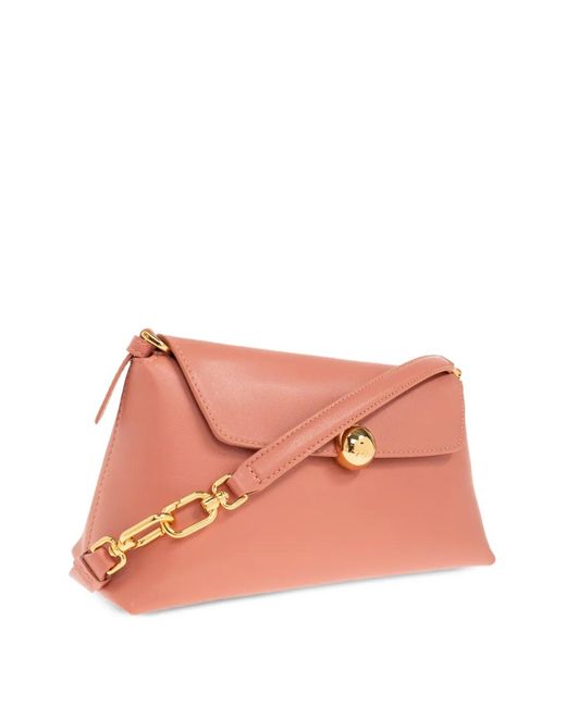 Furla Pink Mini Sfera Leather Tote Bag