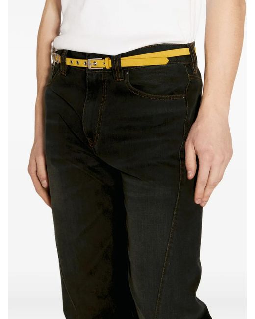 Eytys Black Logo-Lettering Belt