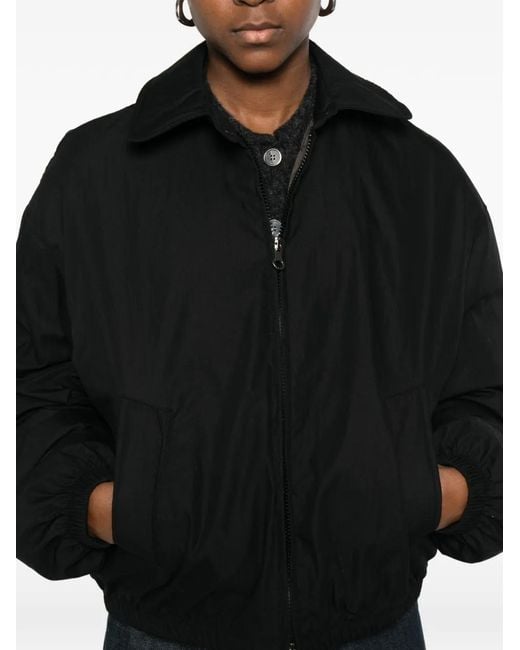 Our Legacy Black Zip Puffer Jacket