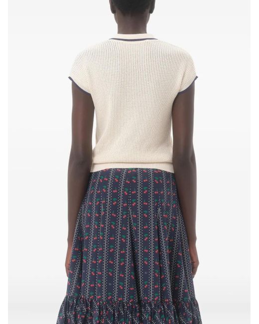 Valentino Garavani Natural Cotton Sweater
