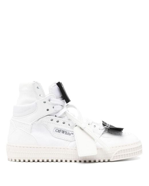 Off-White c/o Virgil Abloh 3.0 Off-court High-top Sneakers in het White
