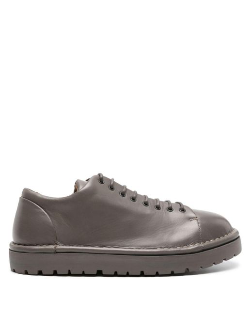 Marsèll Gray Pallottola Leather Sneakers