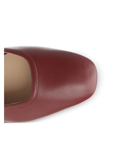 Le Monde Beryl バックルストラップ フラットシューズ Purple