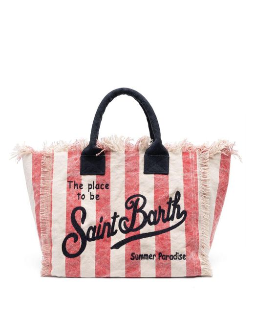 Mc2 Saint Barth Pink Vanity Strandtasche