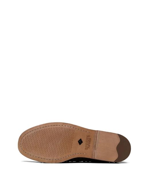 Sperry Top-Sider White Cup Woven Boat Shoes for men