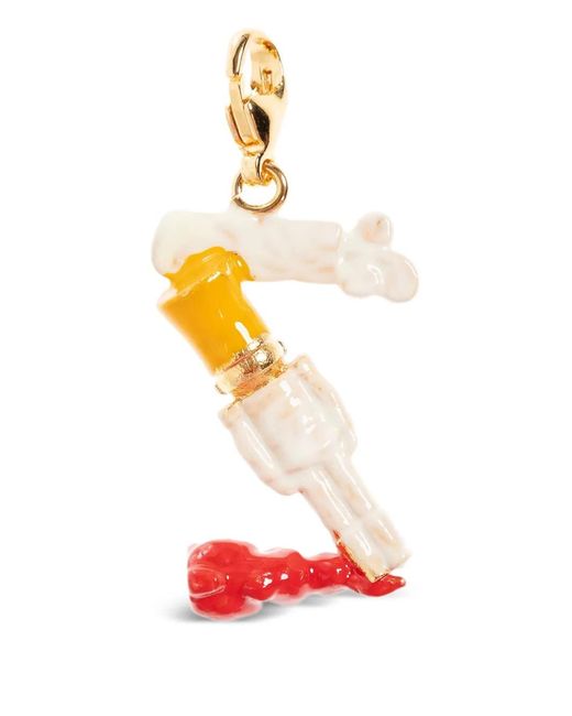 Marni White Nutcracker Necklace Charm