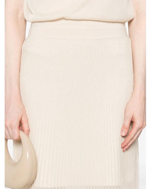 Jonathan Simkhai Natural Gennie Maxi Skirt