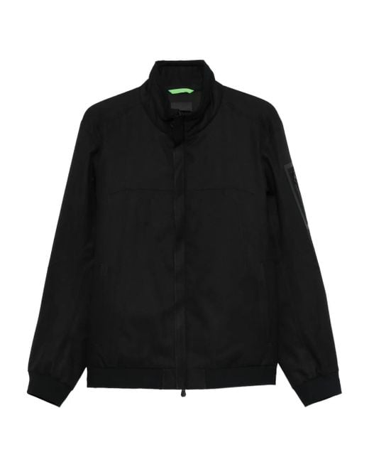 Boss Black Zip-Fastening Bomber Jacket for men