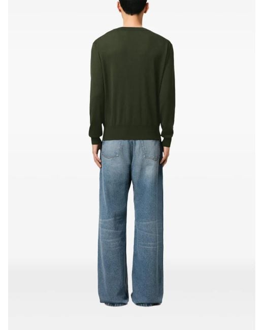 AMI Green Sweaters for men