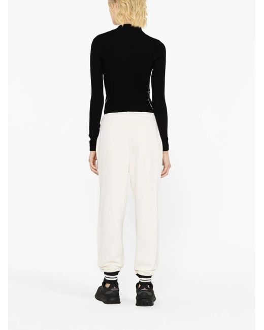 Moncler Black Ribbed Wool Sweater