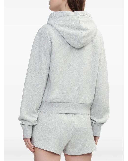 A Bathing Ape White Hooded Zip Sweater