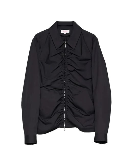 MASU Blue Gather Sports Zip-Up Jacket for men