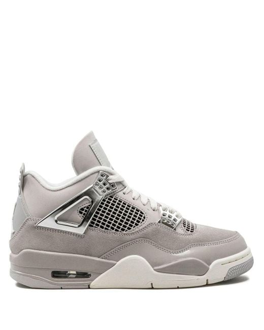 Nike Gray Air 4 Frozen Moments Sneakers
