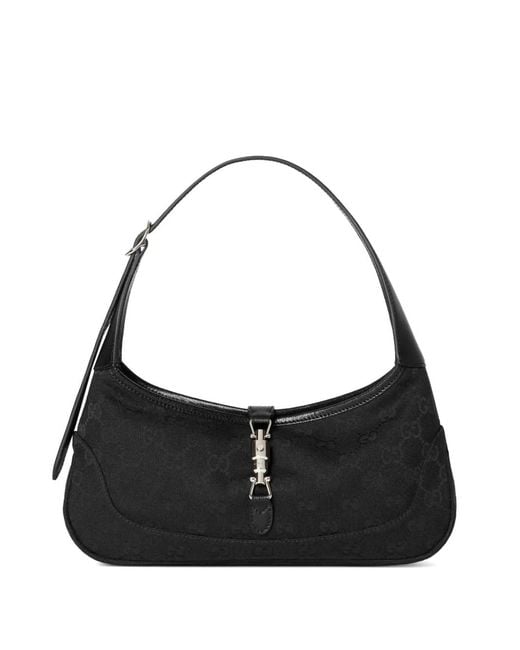 Gucci レディース ブラック グッチ ジャッキー ショルダーバッグ S 