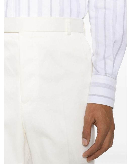 Thom Browne Blue Low-waisted Trousers for men