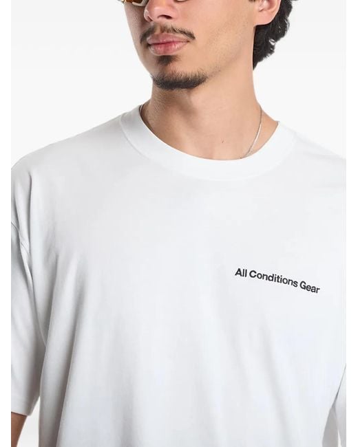 Nike White Acg Dri-Fit T-Shirt for men