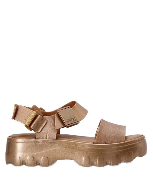 Sandalias con suela gruesa Melissa de color Brown