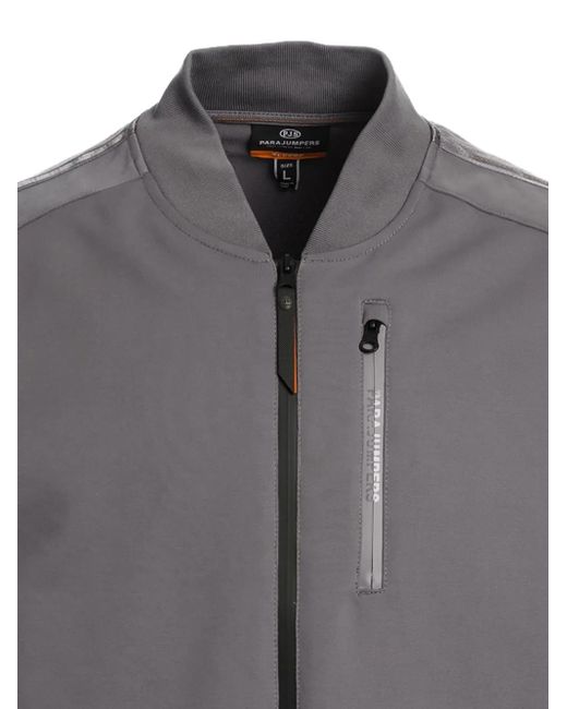 Parajumpers Gray Zip-Up Bomber Jacket for men