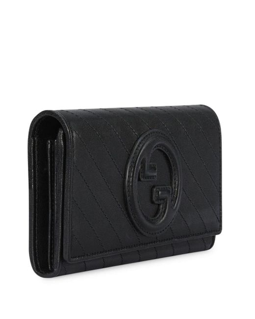 Gucci Black Blondie Continental Wallet