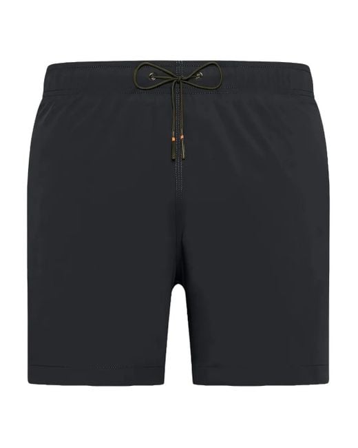Rrd Blue Drawstring-Fastening Swim Shorts for men