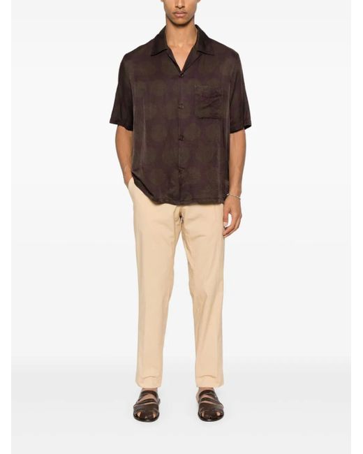 Santaniello Natural Straight-Leg Trousers for men