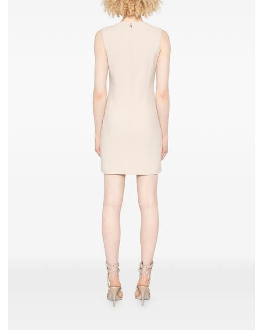 ROTATE BIRGER CHRISTENSEN White Floral-Appliqué Ruffled Mini Dress