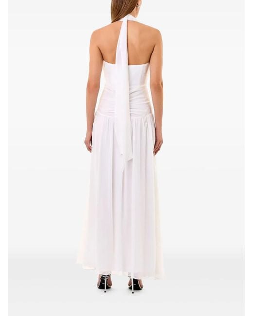 Nicholas Arella Maxi-Dress in het White
