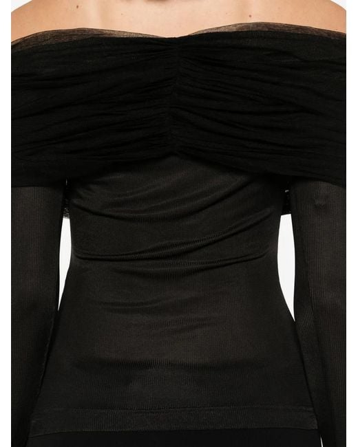 Christopher Esber Black Sonora Top