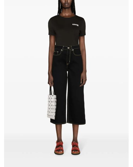 KENZO Black Boke Flower 2.0 T-Shirt With Print