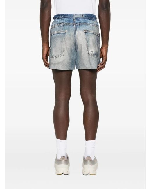 Satisfy Denim Shorts in het Blue voor heren